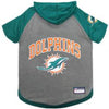 Pets First Tee's XS Miami Dolphins Hoody Dog Tee