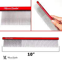 Warren London Pet Combs & Brushes Detangling Strong Comb