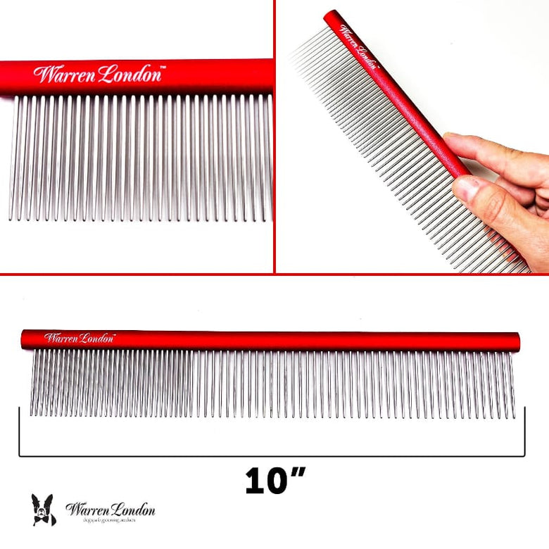 Warren London Pet Combs & Brushes Detangling Strong Comb