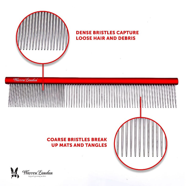 Warren London Pet Combs & Brushes Detangling Strong Comb