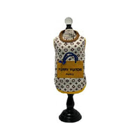 luna blue Tee's Gld / SM Furry V Shopping Bag Pet Tank
