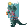 It's 5 O'Clock Somewhere Island Time Rex Plush Squeaky Dog Toy