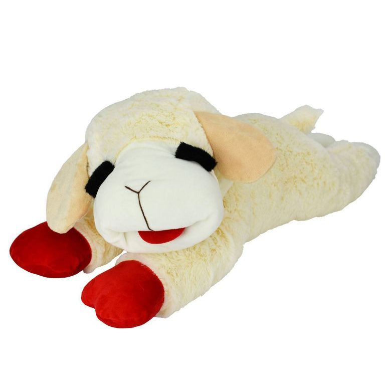 Lamb Chop Plush Squeaky Classic Dog Toy - Jumbo Size 24"