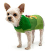 Gingerbread Man Green Christmas Holiday Dog Sweater