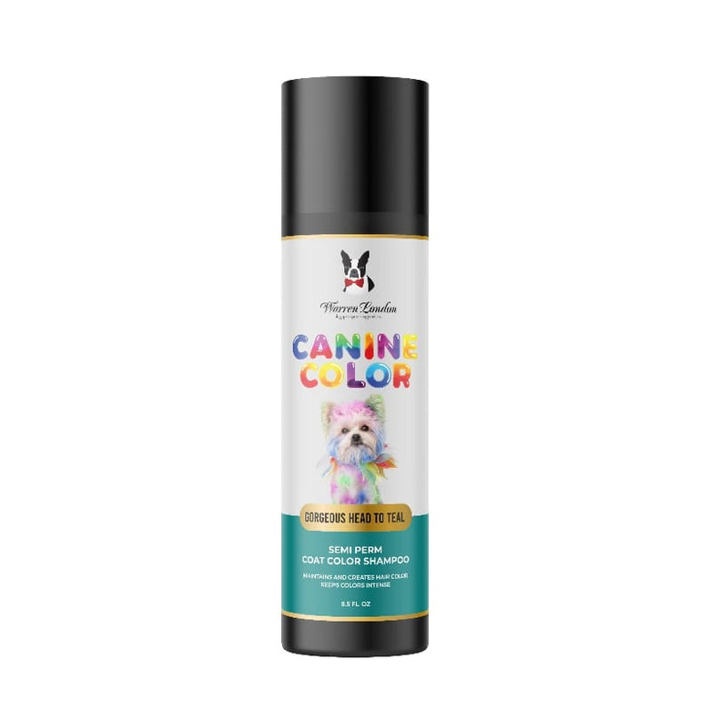 Warren London Spa Product Teal Canine Color Semi Perm Coat Color Shampoo for Dogs