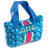 Haute Diggity Dog dog toys Grrryard Blue Handbag Squeaker Plush Dog Toy