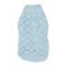 Barker's Bowtique Sweaters BLUE / XS Blossom Dog Sweater in Blue, Grey & Pink