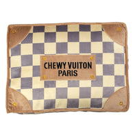 Brown Checker Chewy Posh Comfy Pet Bed