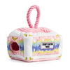 Pink Ombre Chewy Trunk Interactive Activity House Rope Dog Toy Set - 4Pc