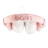 Pink Barks Headphones Plush Squeaky Dog Toy