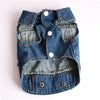 AE Jackets Dark Denim Pet Vest With Pockets