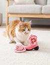 Pink Kitty Cowgirl Western Cat Toy Set - 3 Pk