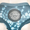 Chicago Dog Co. Pet Collars & Harnesses Denim Tie Dye Harness