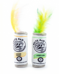 White Paw (Mango & Lime) Cat Toy Set - 2 Pc