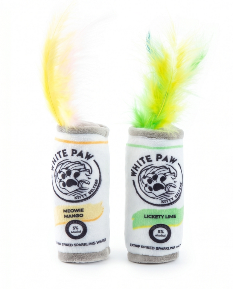 White Paw (Mango & Lime) Cat Toy Set - 2 Pc