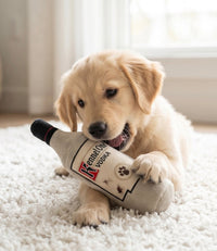 Kennel One Bottle Plush Squeaky Dog Toy