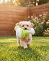 Muttgarita with a Lemon Plush Squeaky Dog Toy