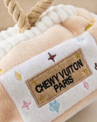 White Chewy Trunk Interactive Activity House Rope Dog Toy Set - 4Pc