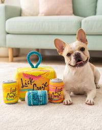 Lickcroix Grrriety Pack Interactive Activity House Dog Toy Set - 4 Pc