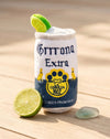 Grrrona Extra Can with Cute Garnish Plush Squeaky Dog Toy