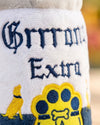 Grrrona Extra Can with Cute Garnish Plush Squeaky Dog Toy