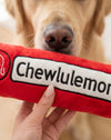 Chewlulemon Red Yga Mat Plush Squeaky Dog Toy