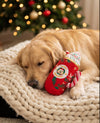 Howliday Cheer Mug Plush Squeaky Christmas Dog Toy