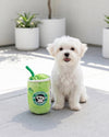 Starbarks Iced Matcha Green Plush Squeaky Dog Toy