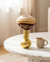 Espresso Muttini Plush Squeaky Dog Toy