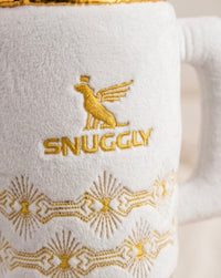 Holiday Snuggly Cup Plush Squeak Dog Toy - Comes in 3 Colors