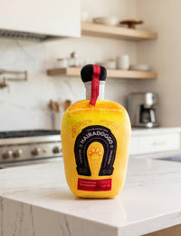 Hairadoggo Tequila Bottle Plush Squeaky Dog toy