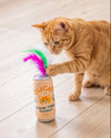 Olicat Cherry + Orange Plush Cat Toy set - 2 Pc