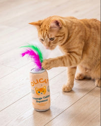 Olicat Cherry + Orange Plush Cat Toy set - 2 Pc
