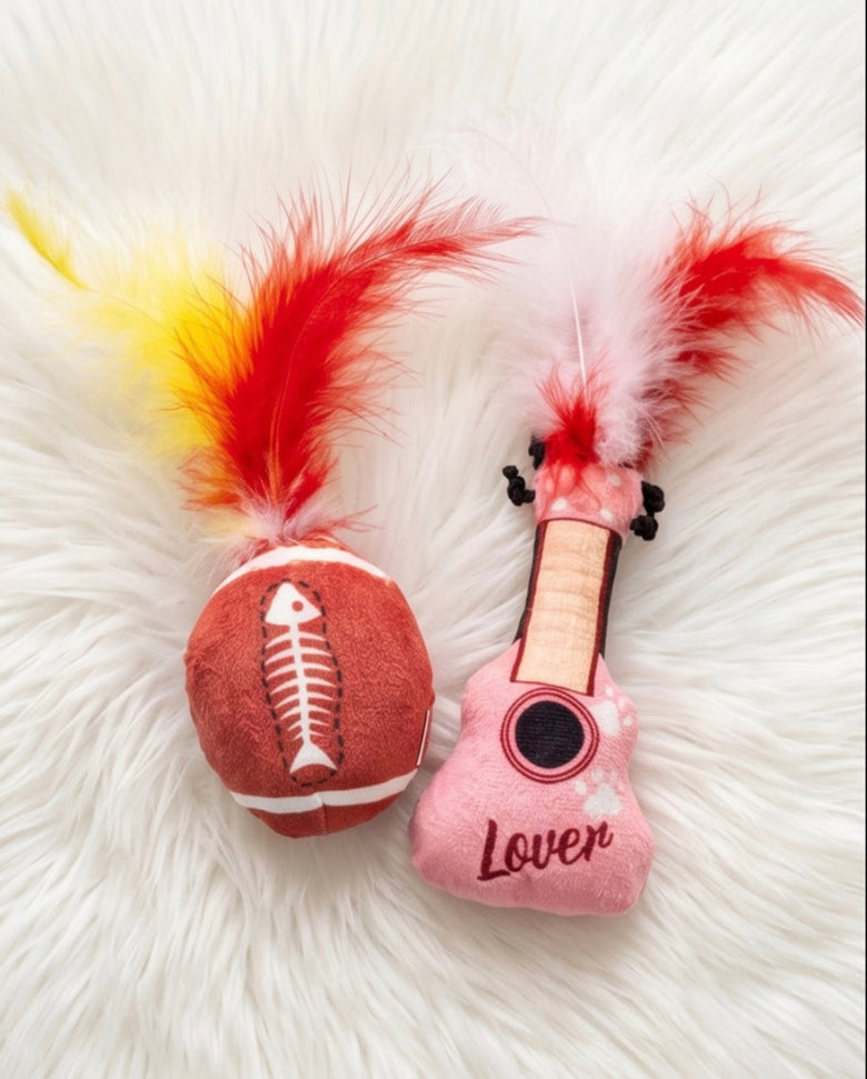 Kitty Eras Tour Pink Cat Toy Set - 2 Pk