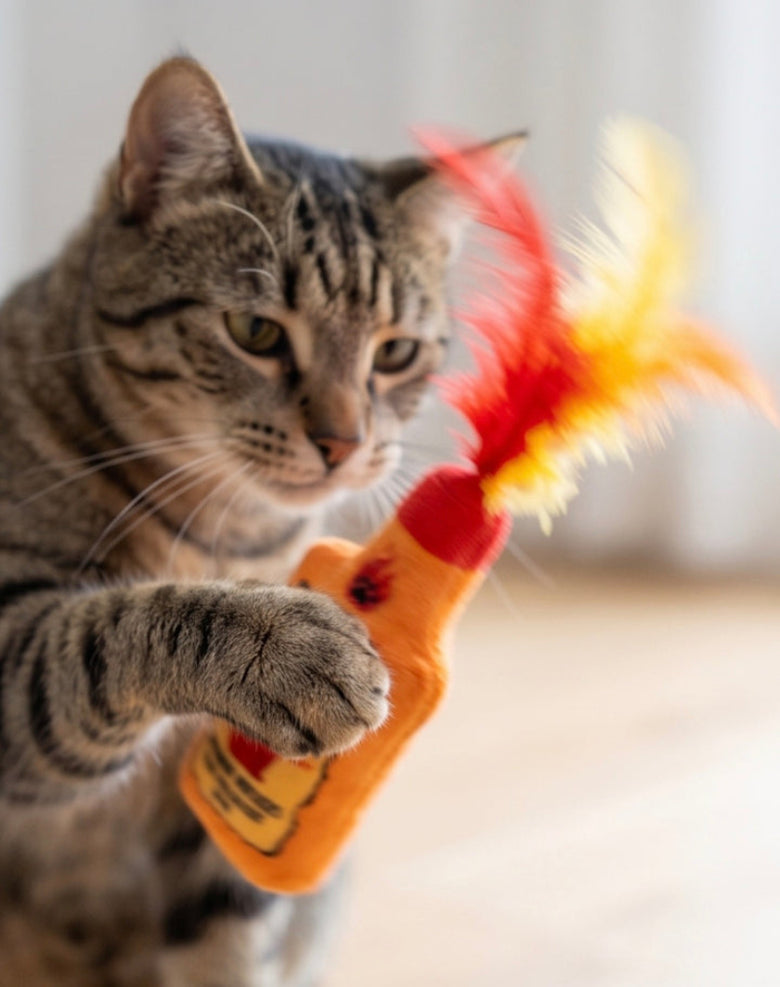 Furball + Catweiser Plush Cat Toy Set - 2 Pack