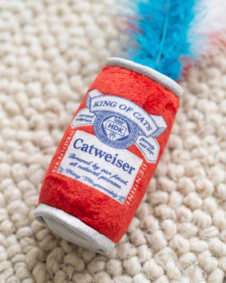 Furball + Catweiser Plush Cat Toy Set - 2 Pack