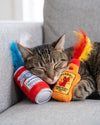 Furball + Catweiser Plush Cat Toy Set - 2 Pack