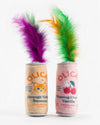 Olicat Cherry + Orange Plush Cat Toy set - 2 Pc