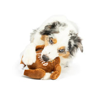 I'm Stuffed Turkey Fall Thanksgiving Holiday Power Plush Squeaky Dog Toy - 2 Sizes