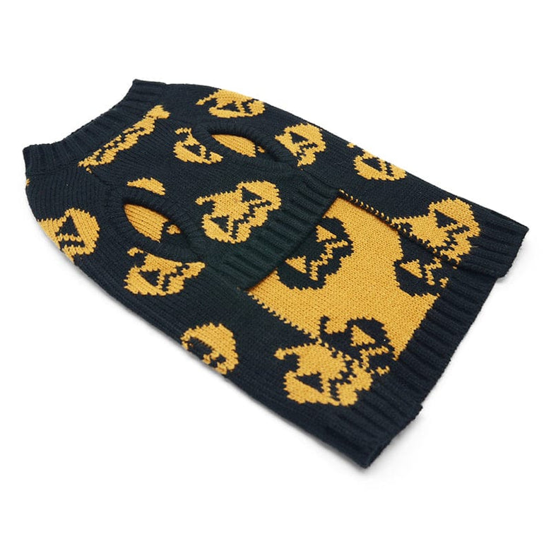 DogoPet.com Sweater Jack O Lantern Sweater