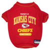 Pets First Tee's S Kansas City Chiefs Dog Tee