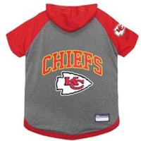 Pets First Tee's S Kansas City Chiefs Hoody Dog Tee