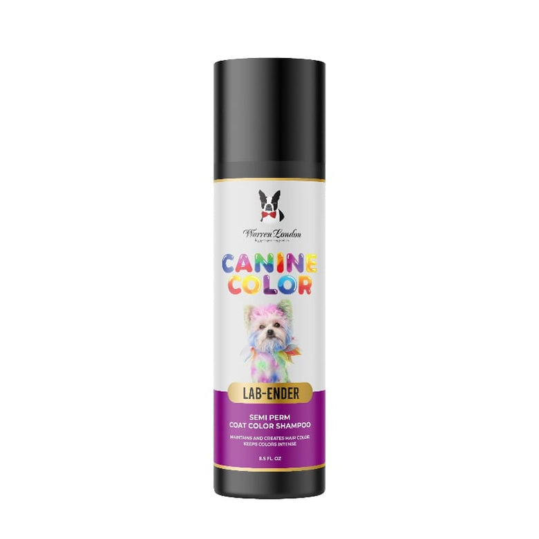 Warren London Spa Product Purple Canine Color Semi Perm Coat Color Shampoo for Dogs