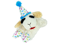 Lamb Chop w/ Birthday Hat Blue Plush Dog Toy - 10.5"