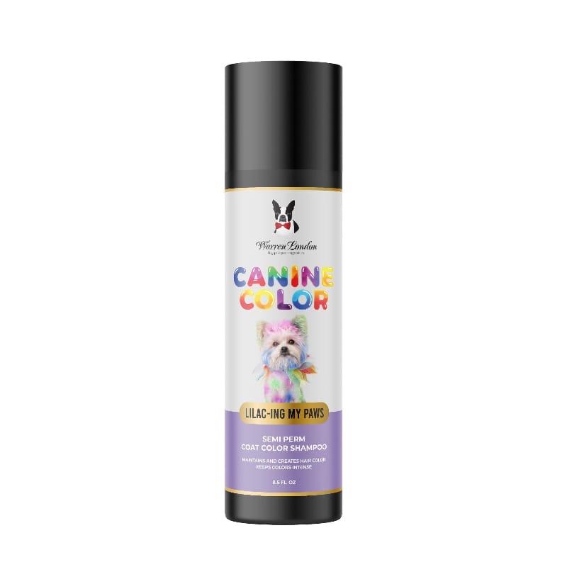 Warren London Spa Product Lilac Canine Color Semi Perm Coat Color Shampoo for Dogs