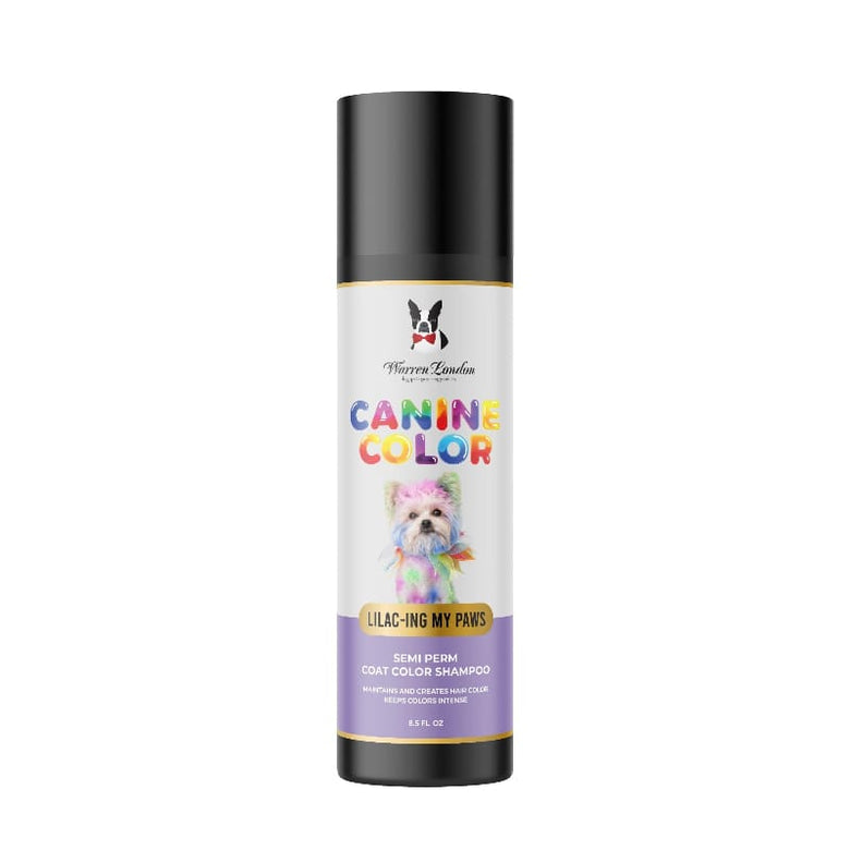 Warren London Spa Product Lilac Canine Color Semi Perm Coat Color Shampoo for Dogs