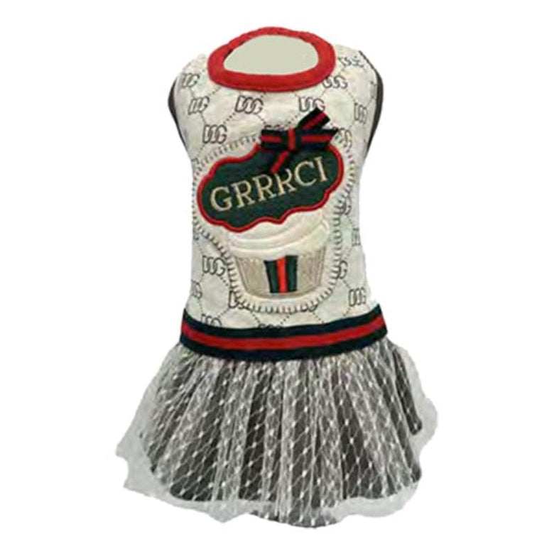 luna blue Dresses XS GRRRCI Sweet Cupcake Pet Dress