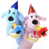 Multipet dog toys Pink Birthday Loofa 12" Dog Toy