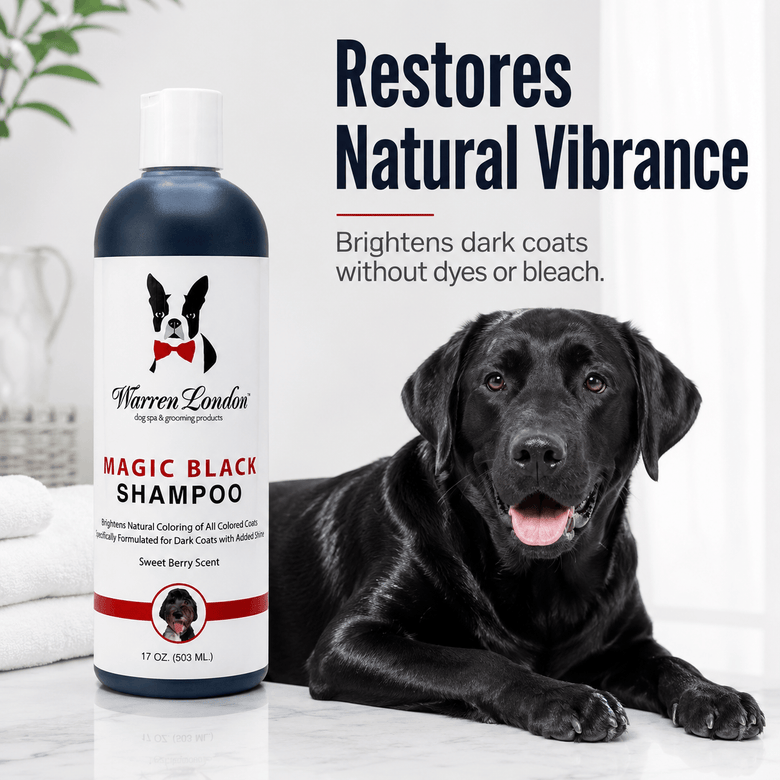 Warren London Pet Shampoo & Conditioner Magic Black Brightening Dog Shampoo