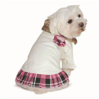 Dogo Pet Fashions Dresses XS Chelsea Pink Plaid Dog Dress - Only Available in Size XS